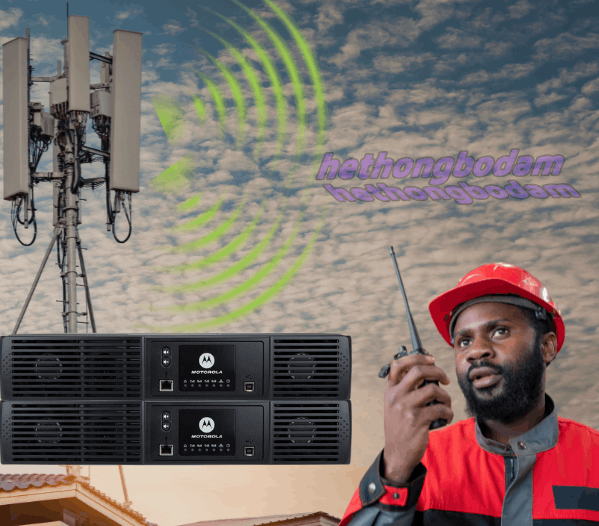 Bộ chuyển tiếp Motorola SLR8000 là giải pháp mở rộng vùng kết nối cho máy bộ đàm mạnh mẽ nhất lên tới 100W