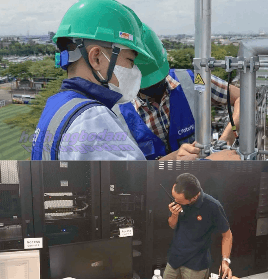 Đội ngũ kỹ thuật có chuyên môn lắp đặt mọi hệ thống bộ đàm cho khách hàng