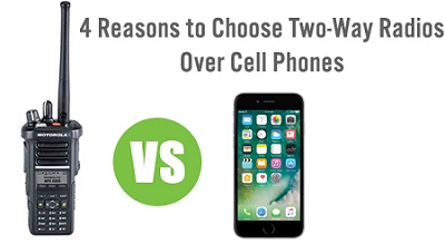 4 lý do nên sử dụng bộ đàm thay thế điện thoại di động