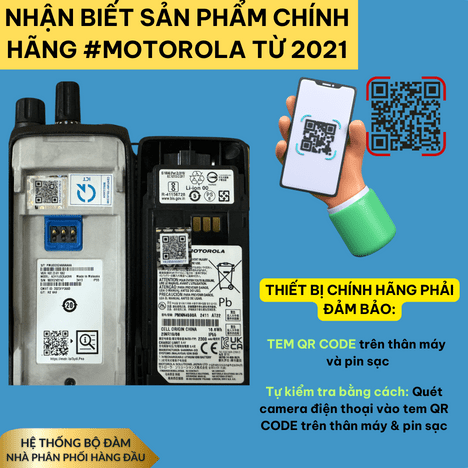 Máy bộ đàm Motorola R7