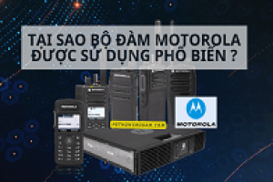 Lý do bộ đàm Motorola được sử dụng phổ biến