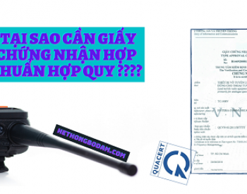 Giấy Hợp Chuẩn Hợp Quy máy bộ đàm là gì ?